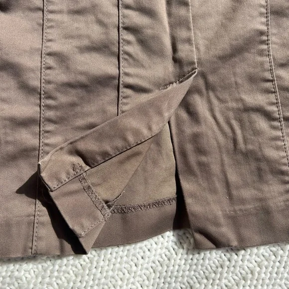 H&M, Tan & Brown Pencil Skirt, Size 12 - Picture 3 of 3